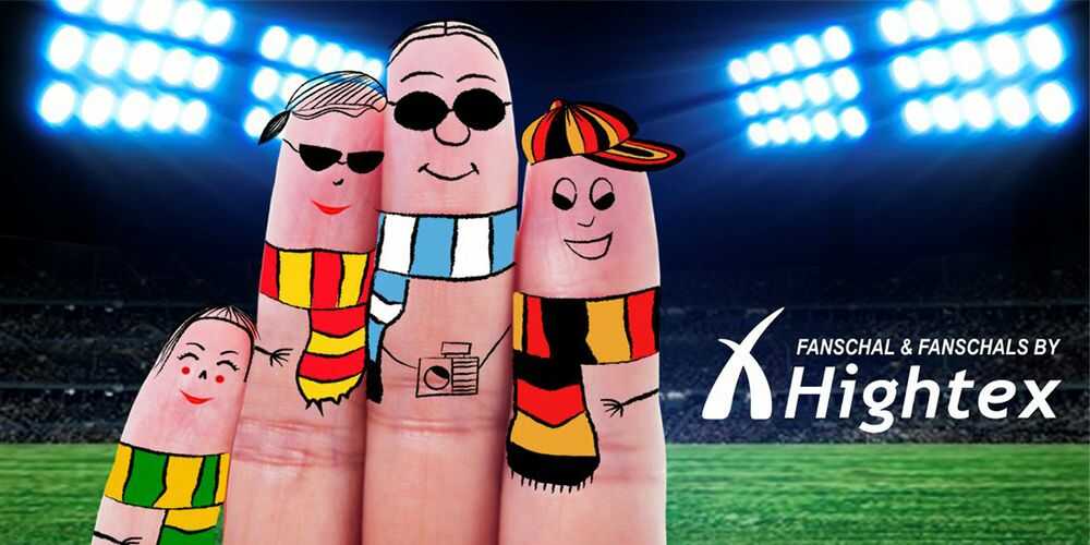 Fanschal stricken lassen beim Hersteller - Fanschalstrickerei